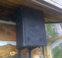 Indoor and outdoor audio.